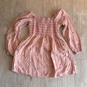 Cat & Jack Pink Long Sleeve Dress